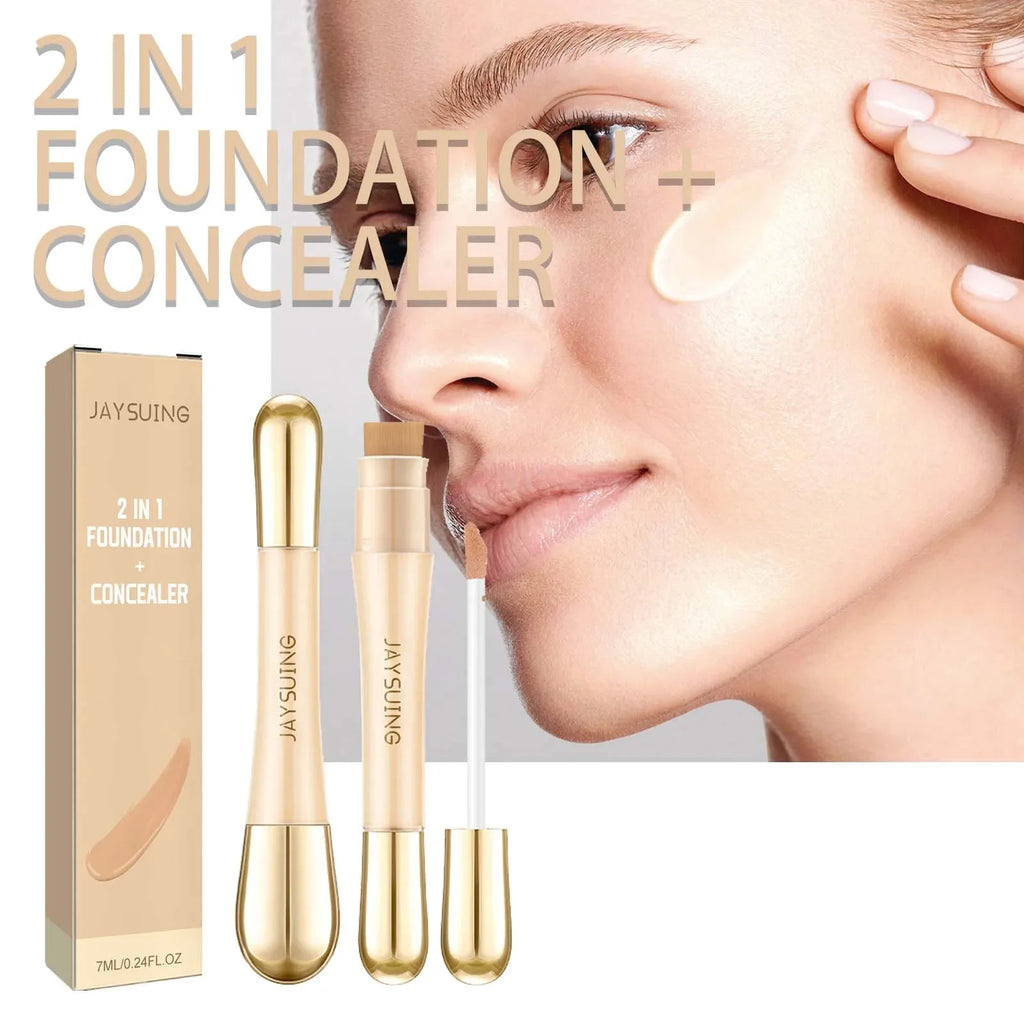 Jaysuing Double Head Concealer – Full Coverage & Brightening