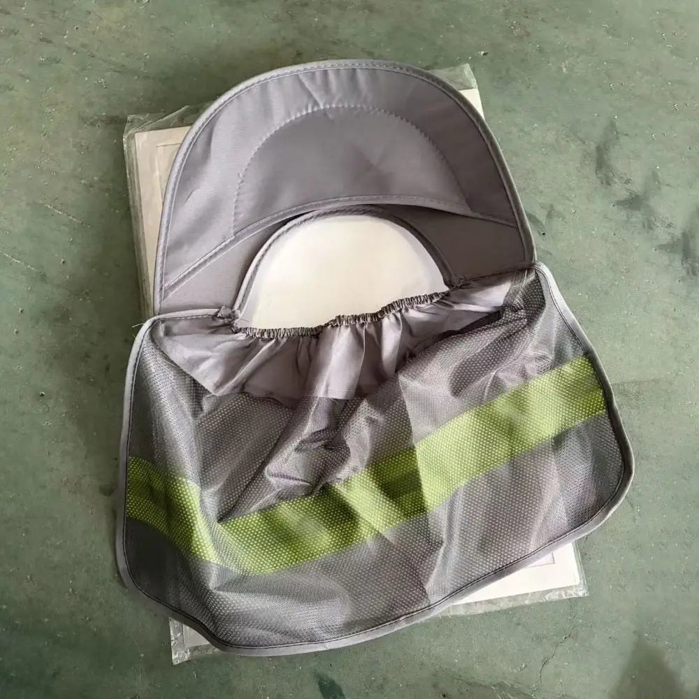 Hard Hat Sun Shield – Breathable Mesh Neck Cover UV Protection