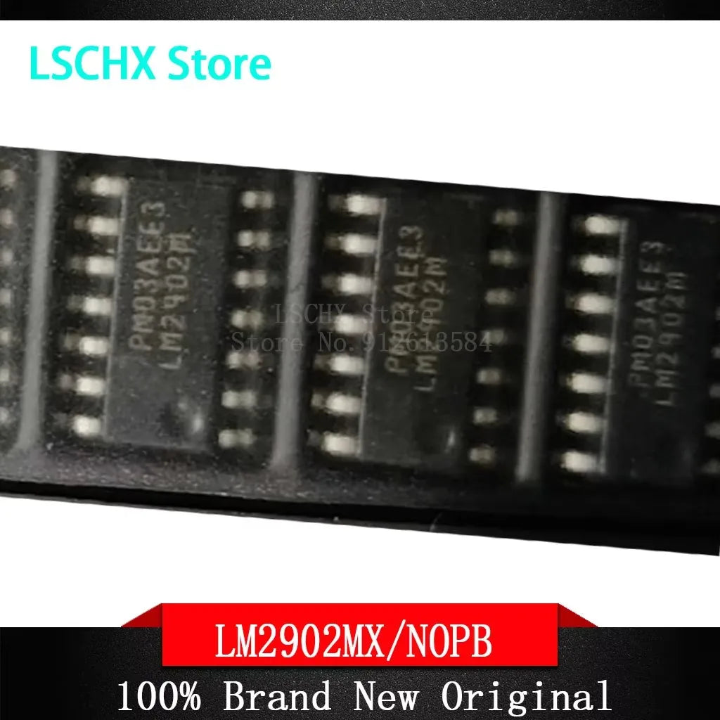 10pcs SOP IC Chips – LM2902 LM555 LM5575 LM5576 LM7301 NOPB