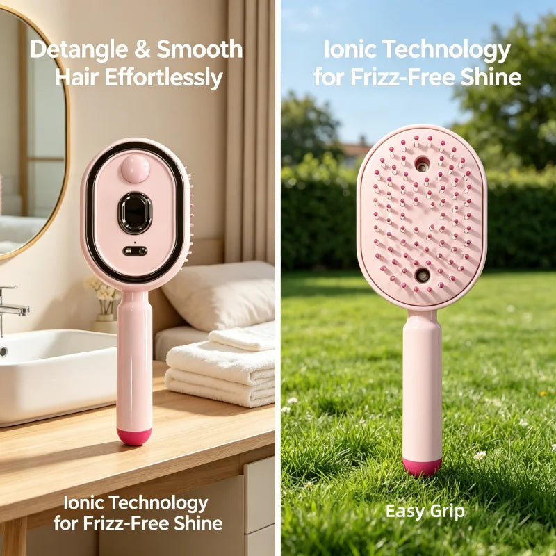 Electric Red Light Scalp Massager Comb | Hair Growth Brush
