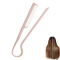 V-Shaped Hair Straightening Comb – Portable Styling Tool