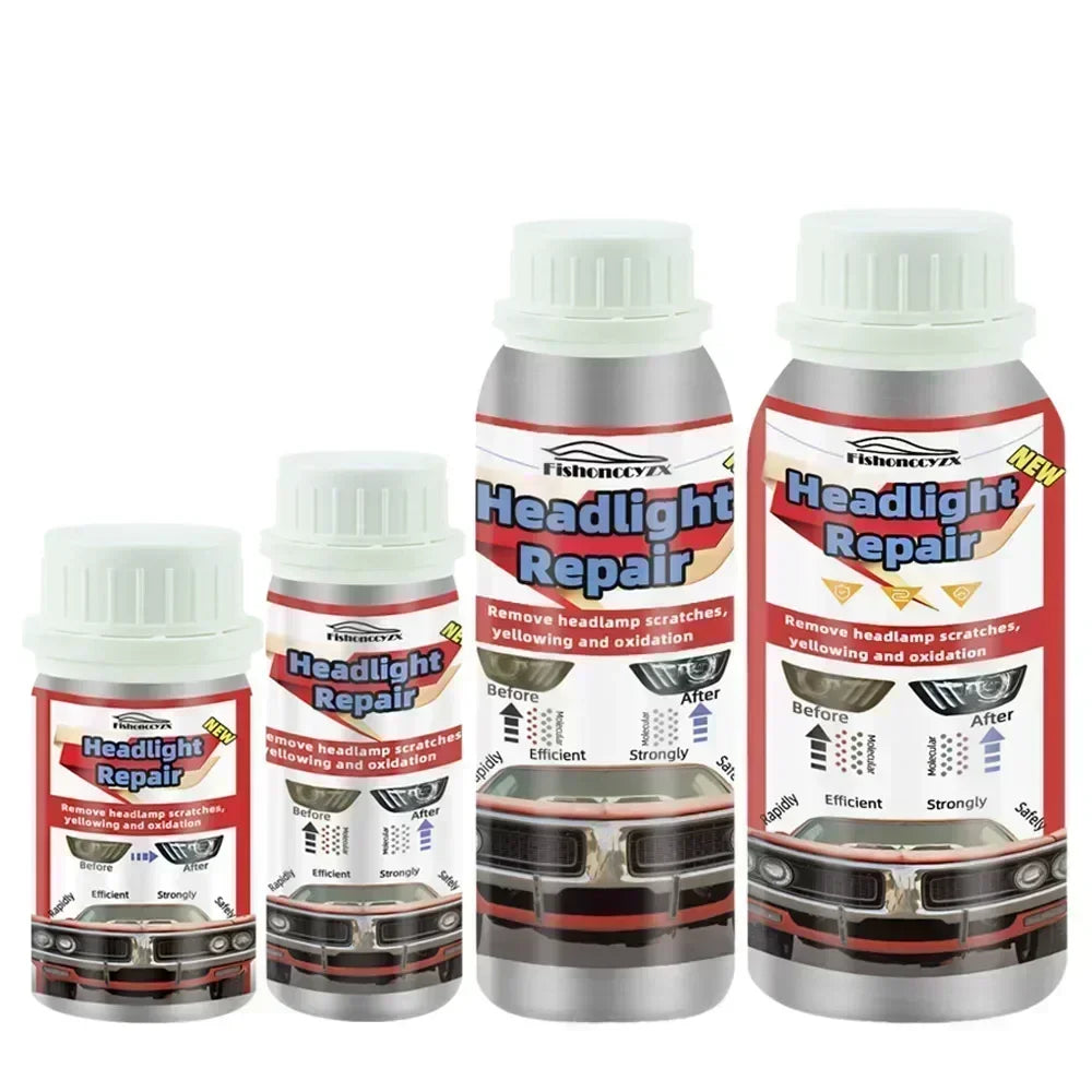 Headlights Liquid Polymer Headlight Chemical Polish Repair Fluid