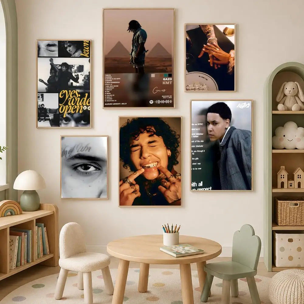 Self-Stick HD PVC Wall Art Poster – Waterproof Home Decor