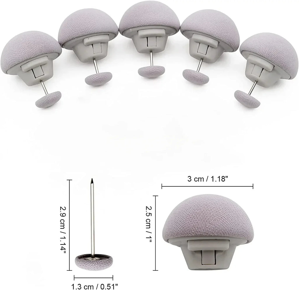 Mushroom Duvet Clips Anti-Slip Quilt Holder Buckles 4/8 Pcs