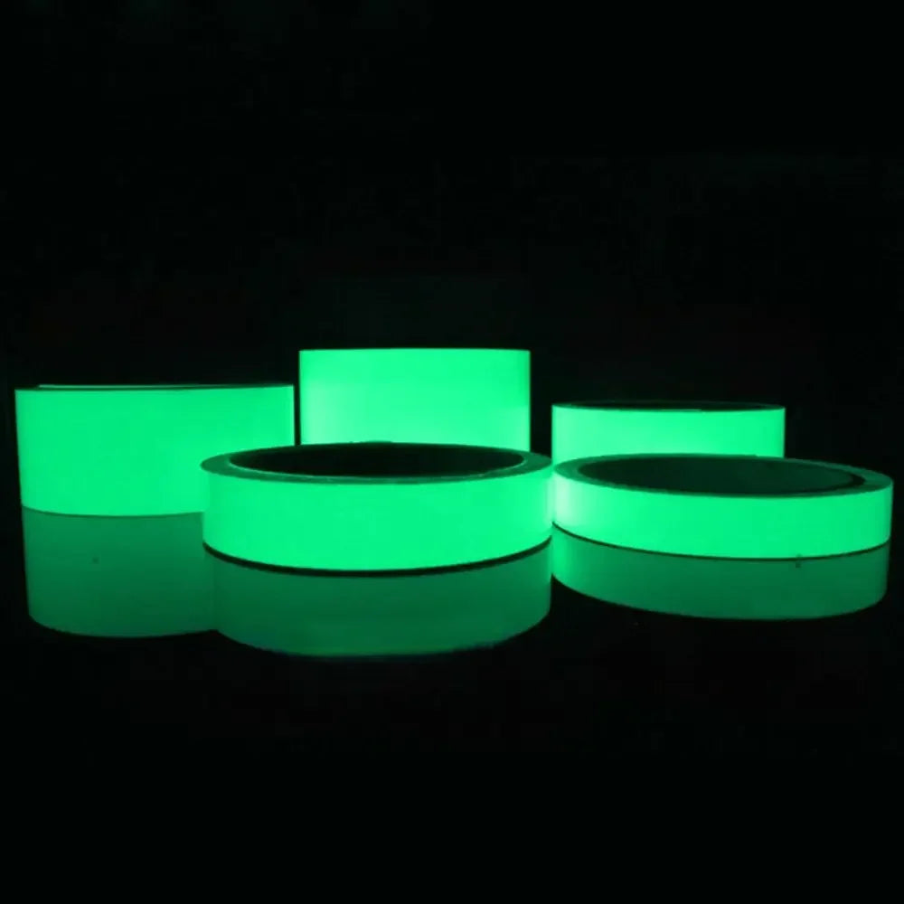 Glow in the Dark Double-Sided Tape – Fluorescent Safety Tape