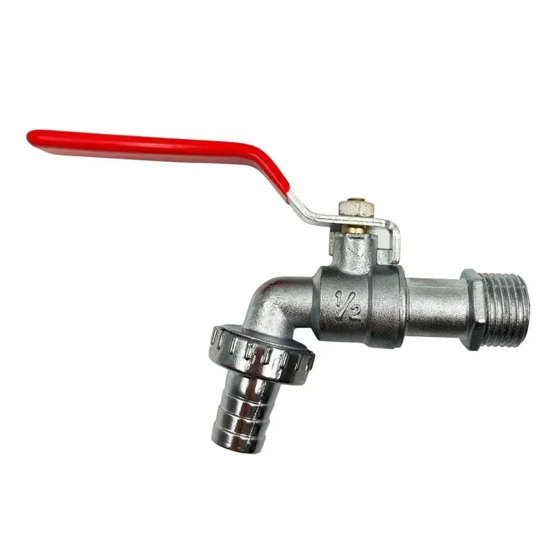 Single Control IBC Ton Bucket Accessories Zinc Alloy Faucet 1 2-3