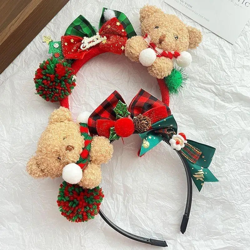 Reindeer Antler Headband with Bells | Christmas Party Accessory