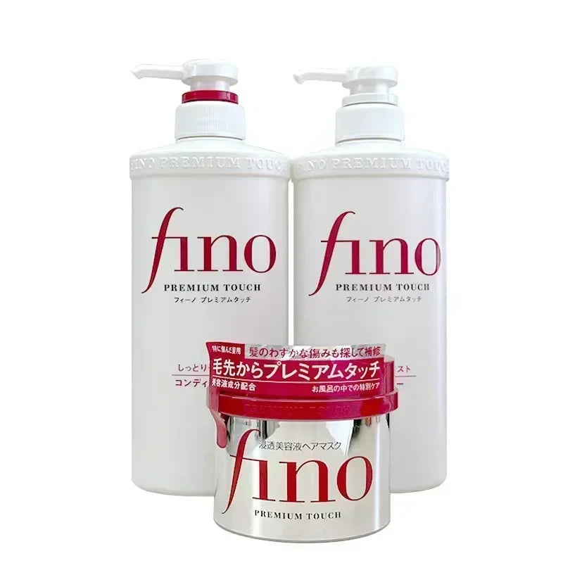 Japanese Fino Shampoo & Conditioner Set – Frizz Control 550ml