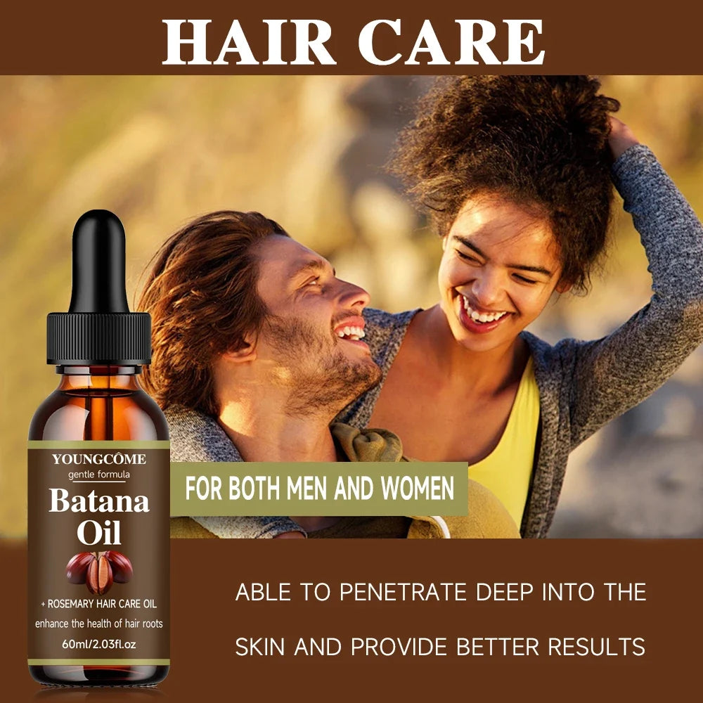 Batana & Rosemary Oil Hair Mask & Serum Set | 2-Piece Duo