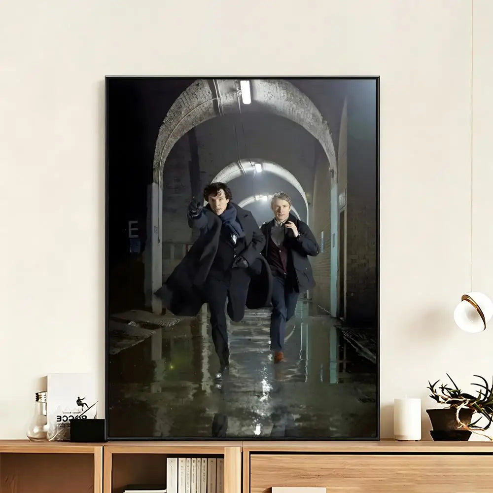 Sherlock TV Series HD Wall Poster – Waterproof Home Decor