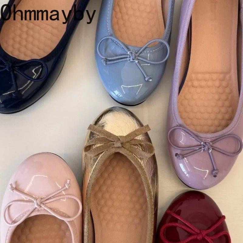 Women's Mary Jane Ballet Flats – Soft Slip-On Dress Shoes