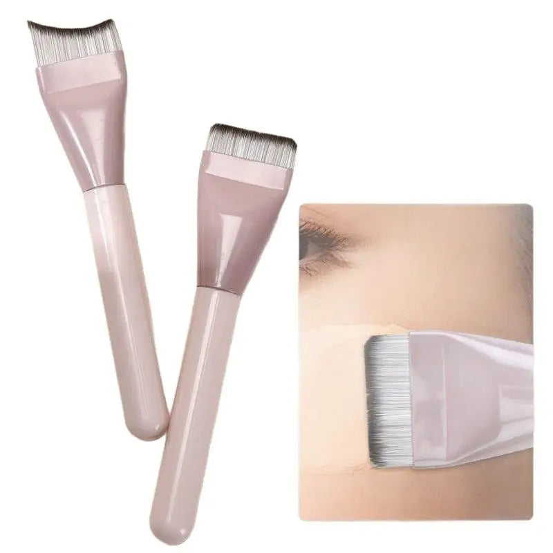 Foundation Brush, Makeup Palette & Powder Puff Set