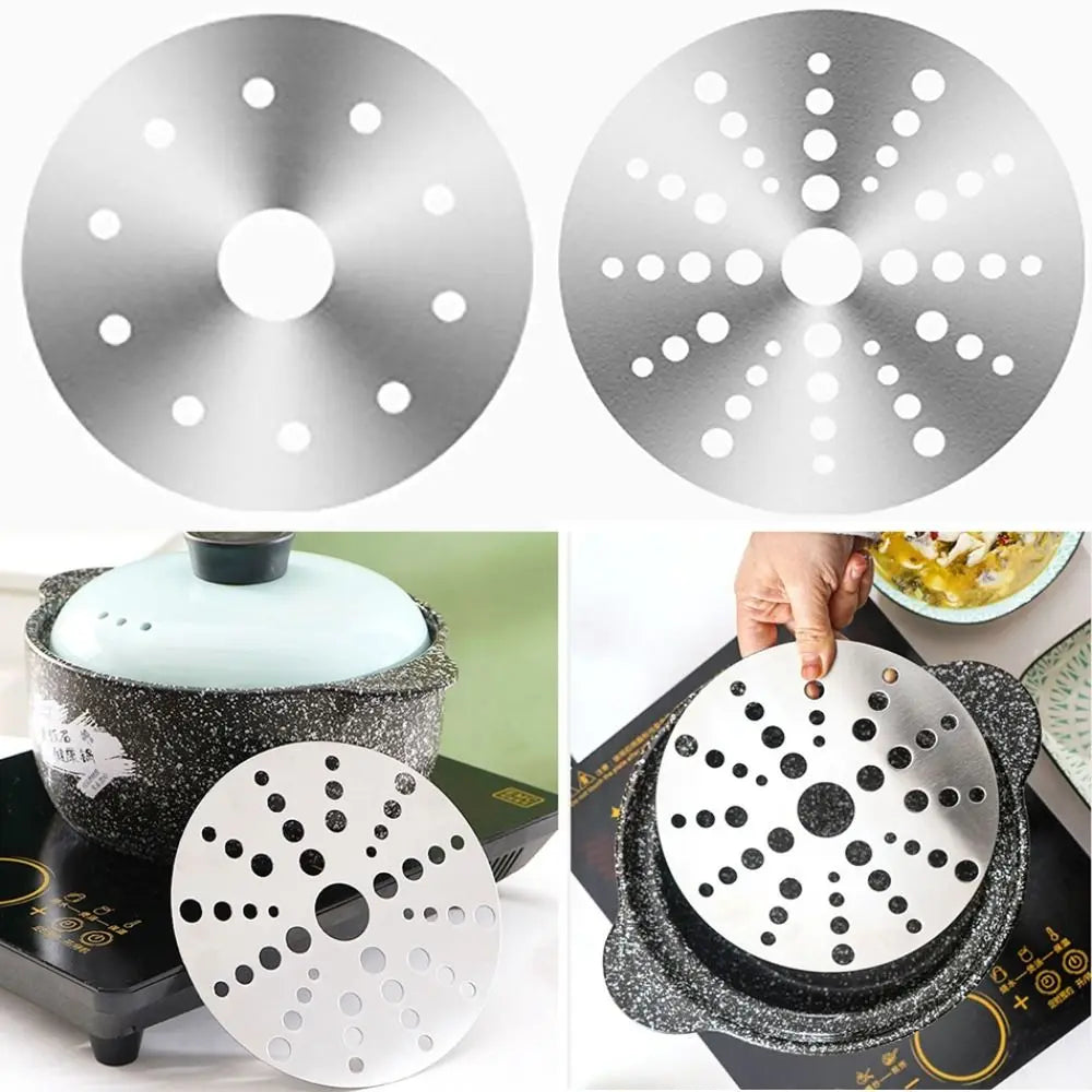 Induction Heat Diffuser Plate – Stainless Steel Pot Adapter