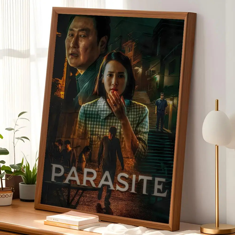 Parasite Movie Poster Self-Stick HD PVC Waterproof Wall Art