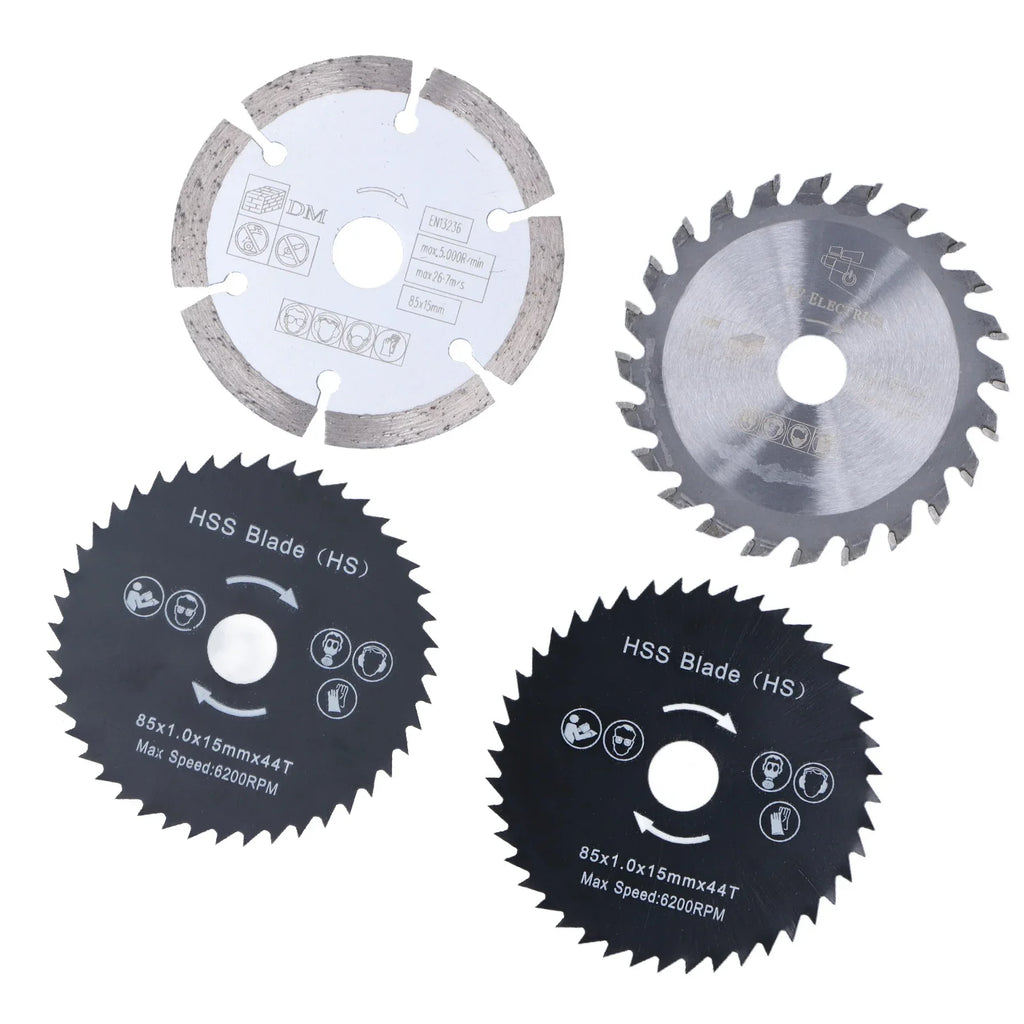 Mini Circular Saw Blade Alloy Steel Cutting Rotary Tools Wheel Wood