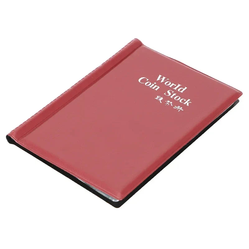 120-Pocket Coin Collection Album Book | Coins & Tokens Organizer