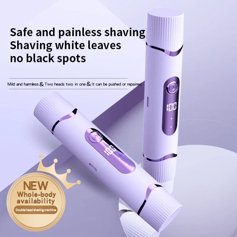 Women's 2-in-1 Electric Shaver & Trimmer – Rechargeable Razor
