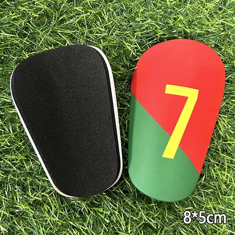 Mini Football Shin Guards – Soccer Leg Protectors, 1 Pair