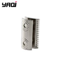 2026 Arrival YAQI Harlequin 316 Stainless Steel Polished Safety Razor