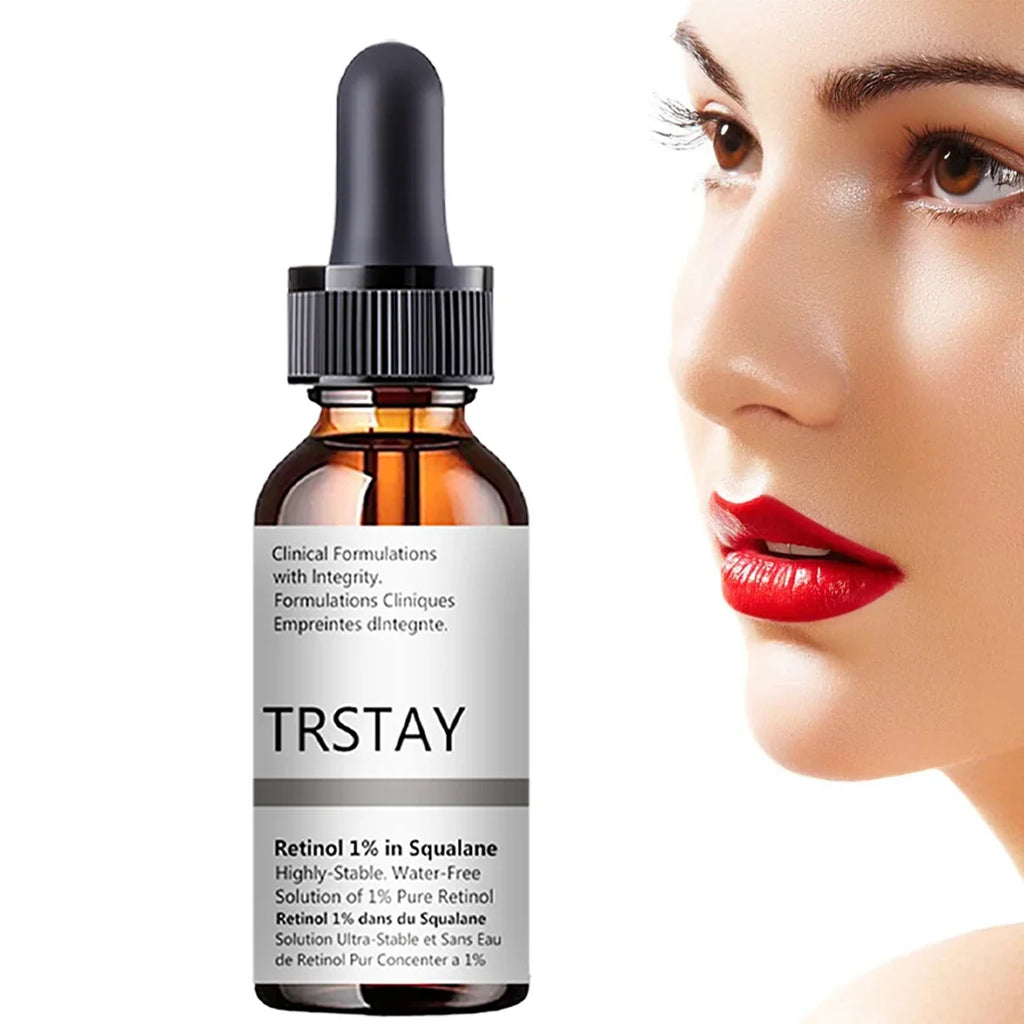 TRSTAY Squalane Retinol Face Serum Oil – Brightens & Hydrates