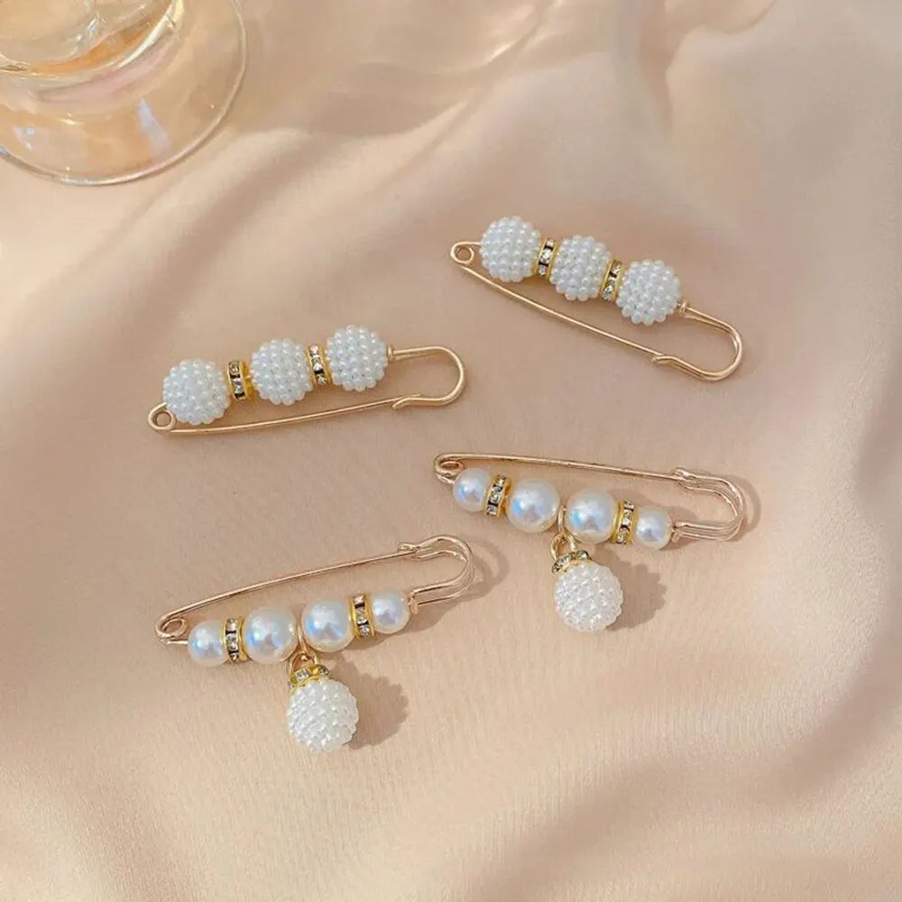 Waist Adjustment Uniform Clothing Extended Buckle Pearl Broocated