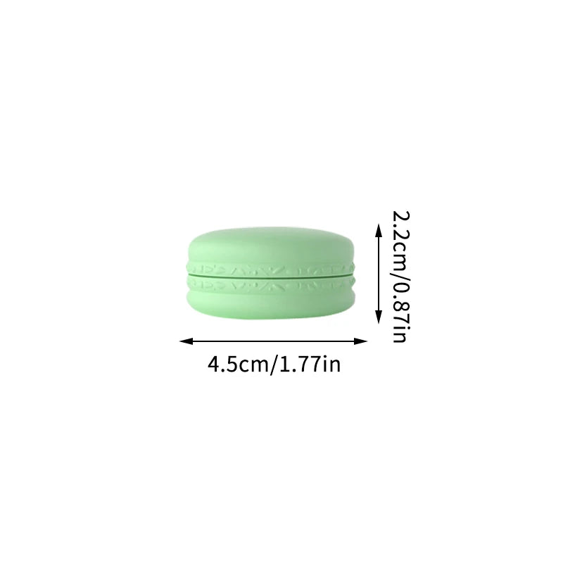 5-Pack 10g Macaron Cream Jars | Travel Cosmetic Containers