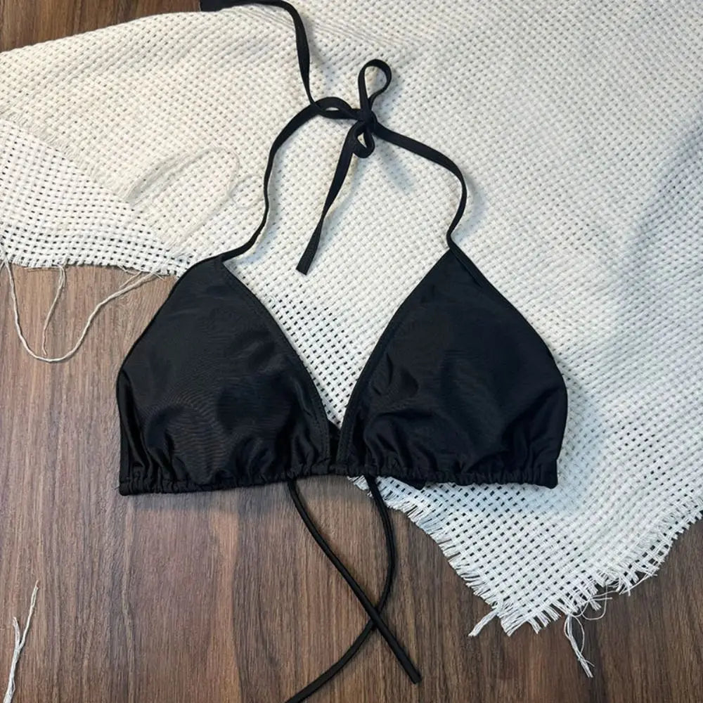 3-Piece Crochet Knit Swimsuit Set | Long Sleeve Beach Cover Up
