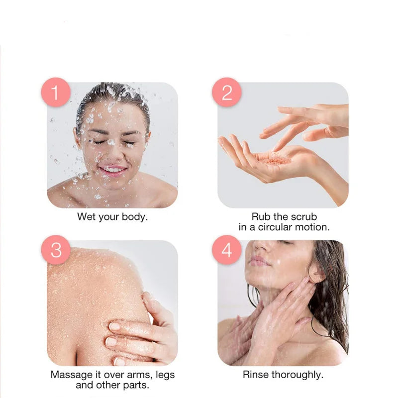 ROUSHUN Coconut Sugar Body Scrub | Large Family Pack