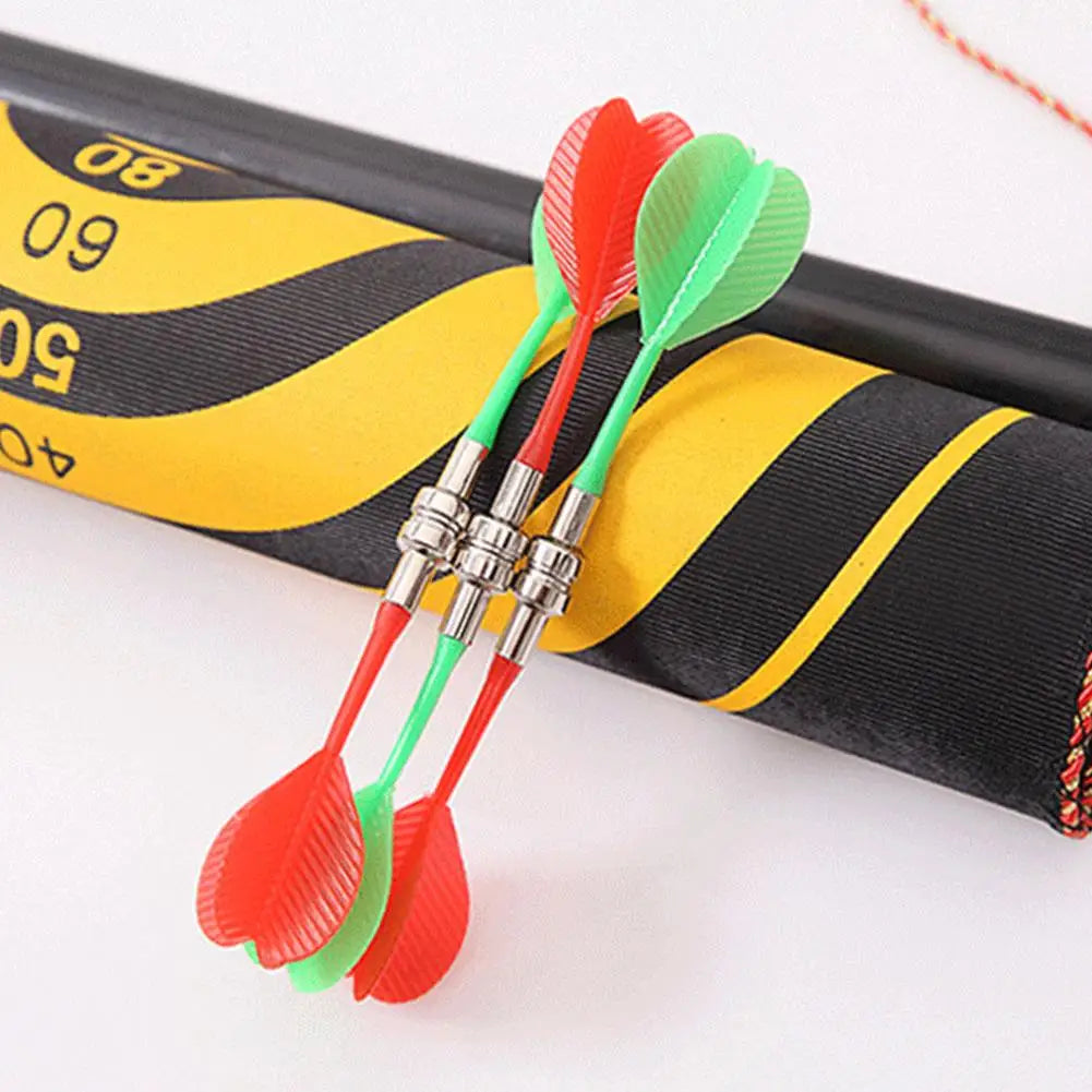 12-Pack Magnetic Safety Darts – Indoor Bullseye Game Kids & Adults