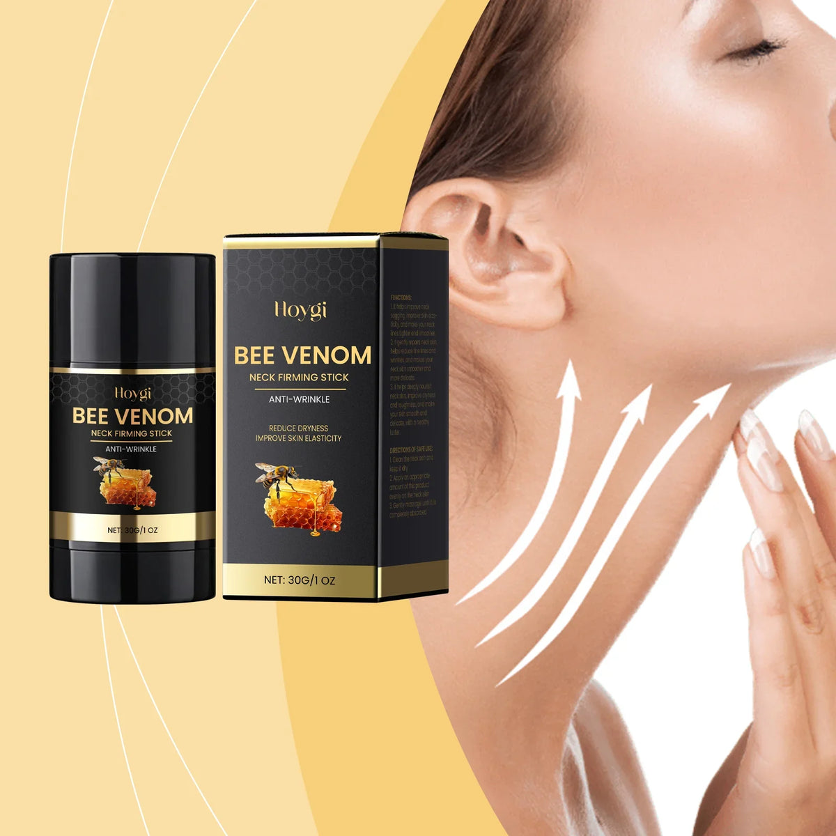 Hoygi Bee Venom Neck Tightening Hydrating Stick 30g