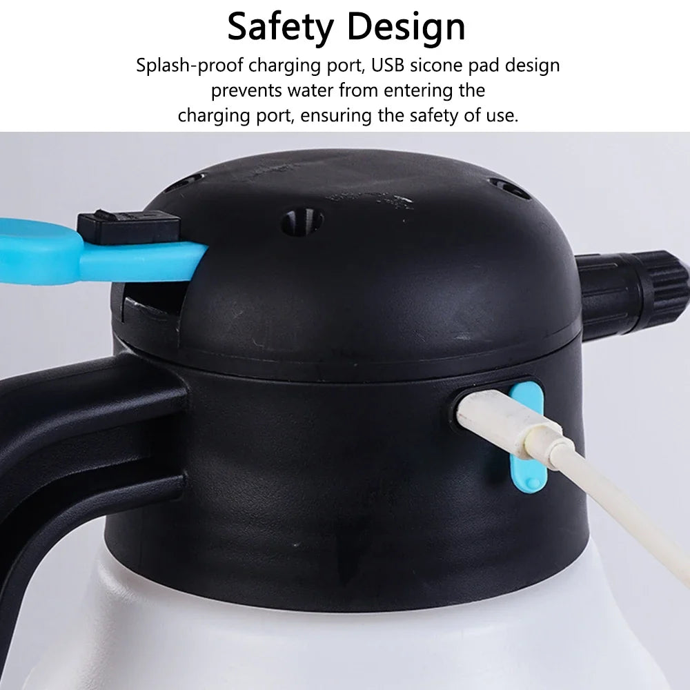 1.8L Manual Foam Sprayer Bottle for Car Washing & Cleaning