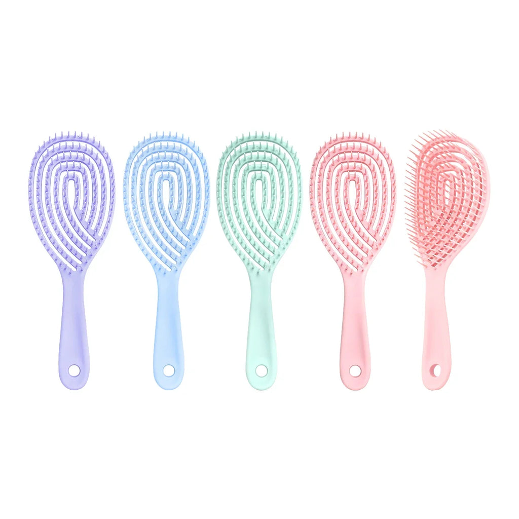 Anti-Static Hollow Rib Detangling Comb – Dry & Wet Hair