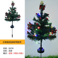 Led Solar Waterproof Christmas Tree Lawn Light Outdoor Snowflake
