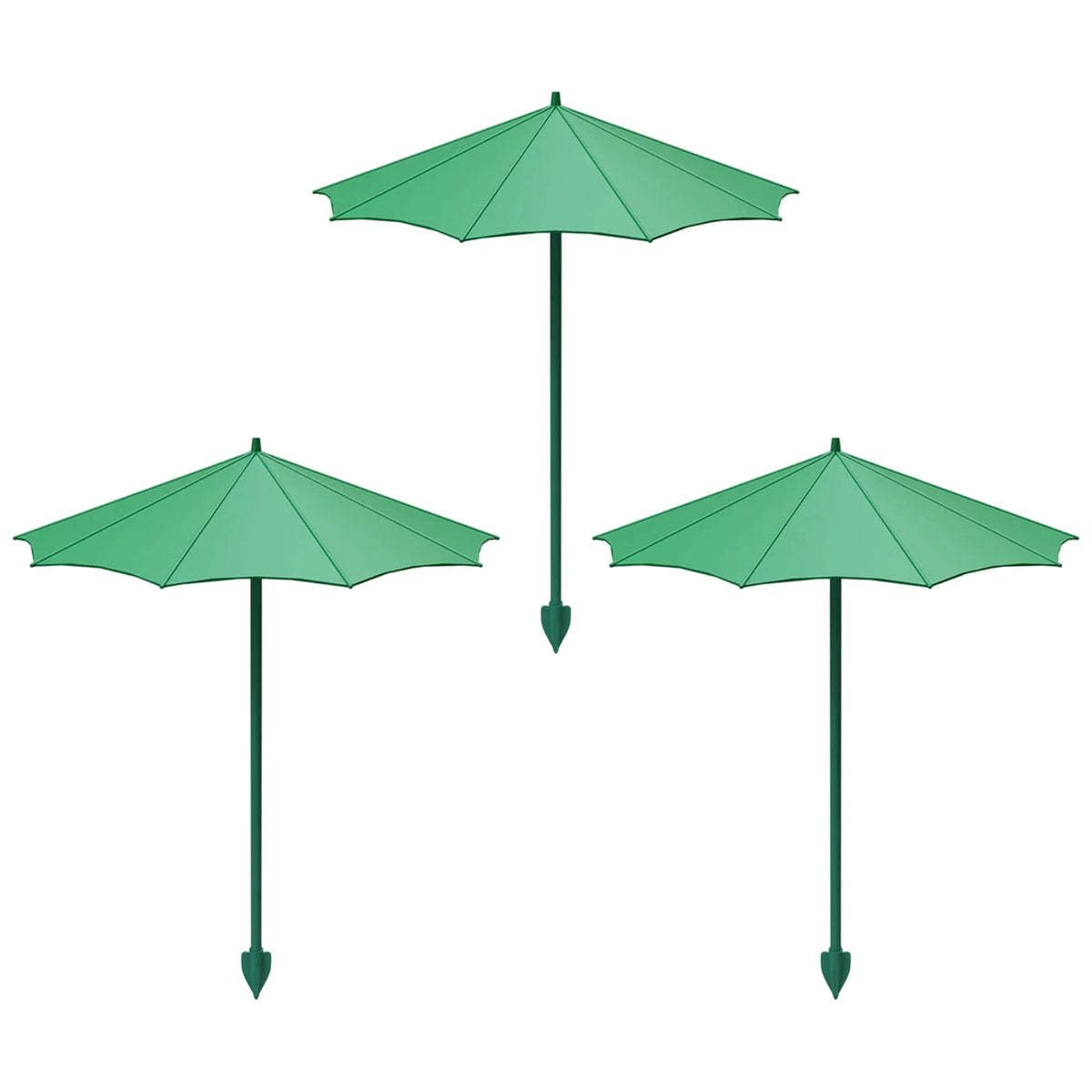 1 Outdoor Plant Sun Shade Canopy Weatherproofs Garden Stake Umbrella