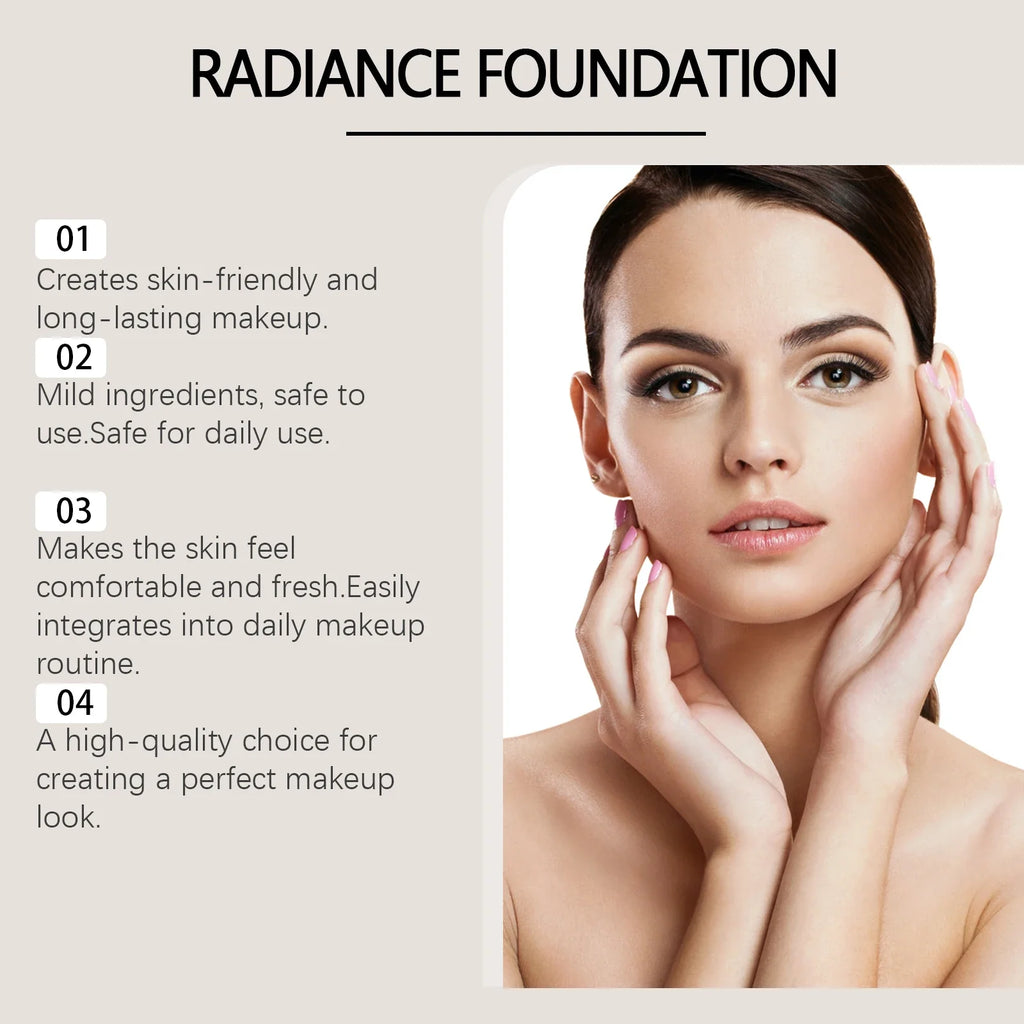 Jaysuing Concealer Liquid Foundation – Brightening Full Coverage