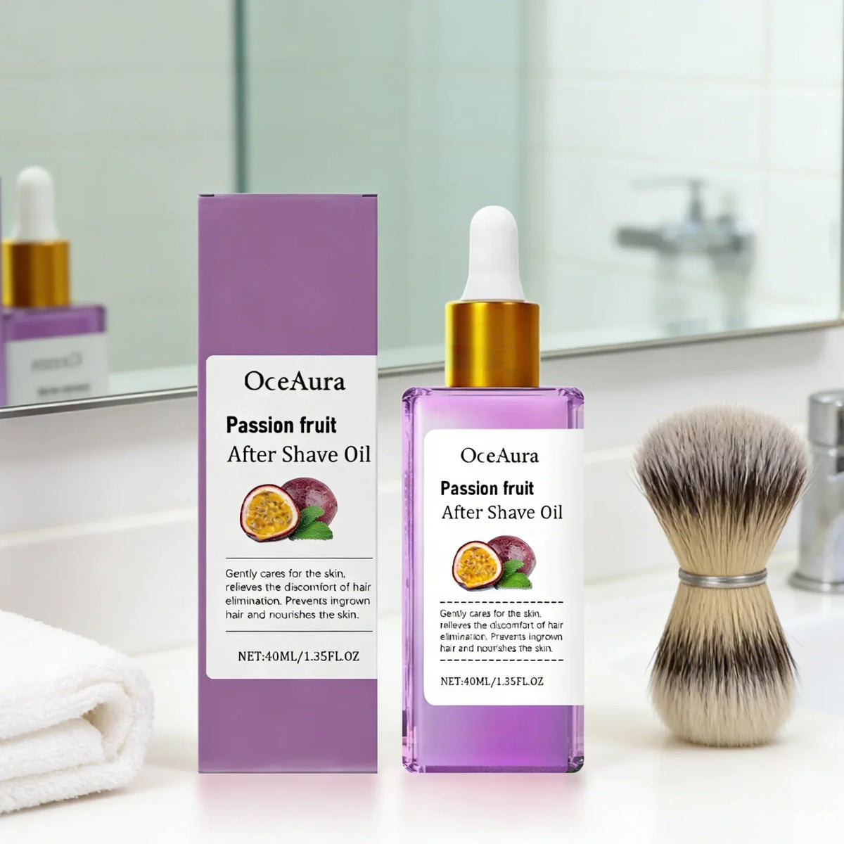 OceAura After Shave Oil – Soothe, Repair & Hydrate Skin