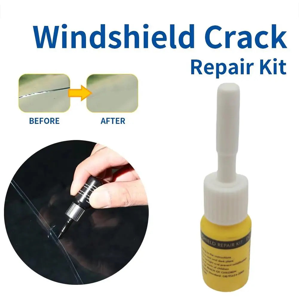 Windshield Chip & Crack Repair Resin Kit – DIY Auto Glass Fix