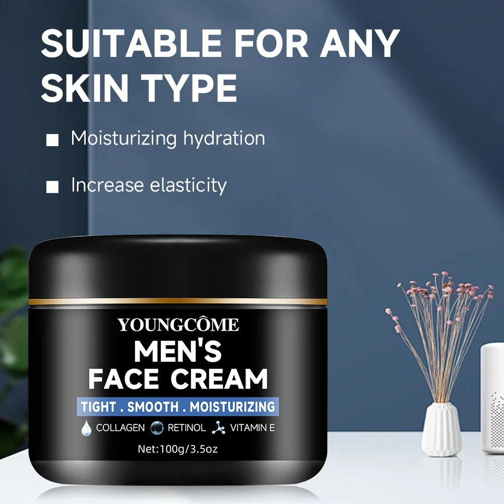 Men's Collagen & Retinol Face Cream – Hydrating, Anti-Wrinkle
