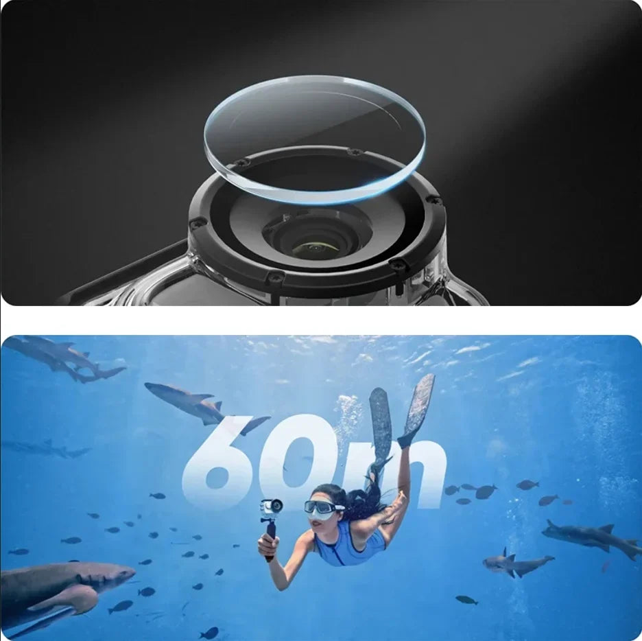 60M Waterproof Housing Case for Insta360 GO 3 & GO 3S