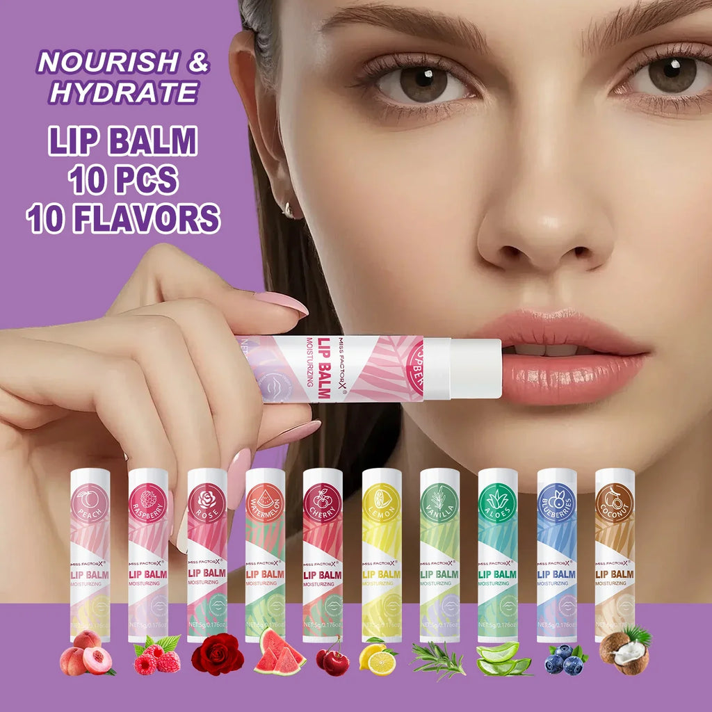 Women's Gift Set – Hand Cream, Lipstick & Glitter | 10 Sets