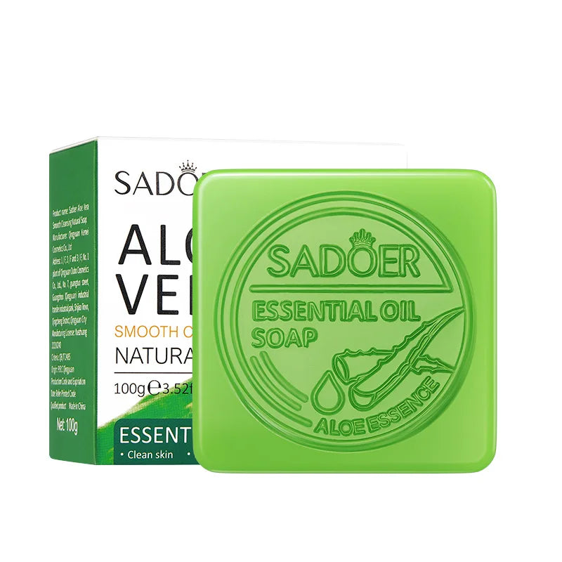 Aloe Vera Handmade Essential Oil Cleansing Soap 100g
