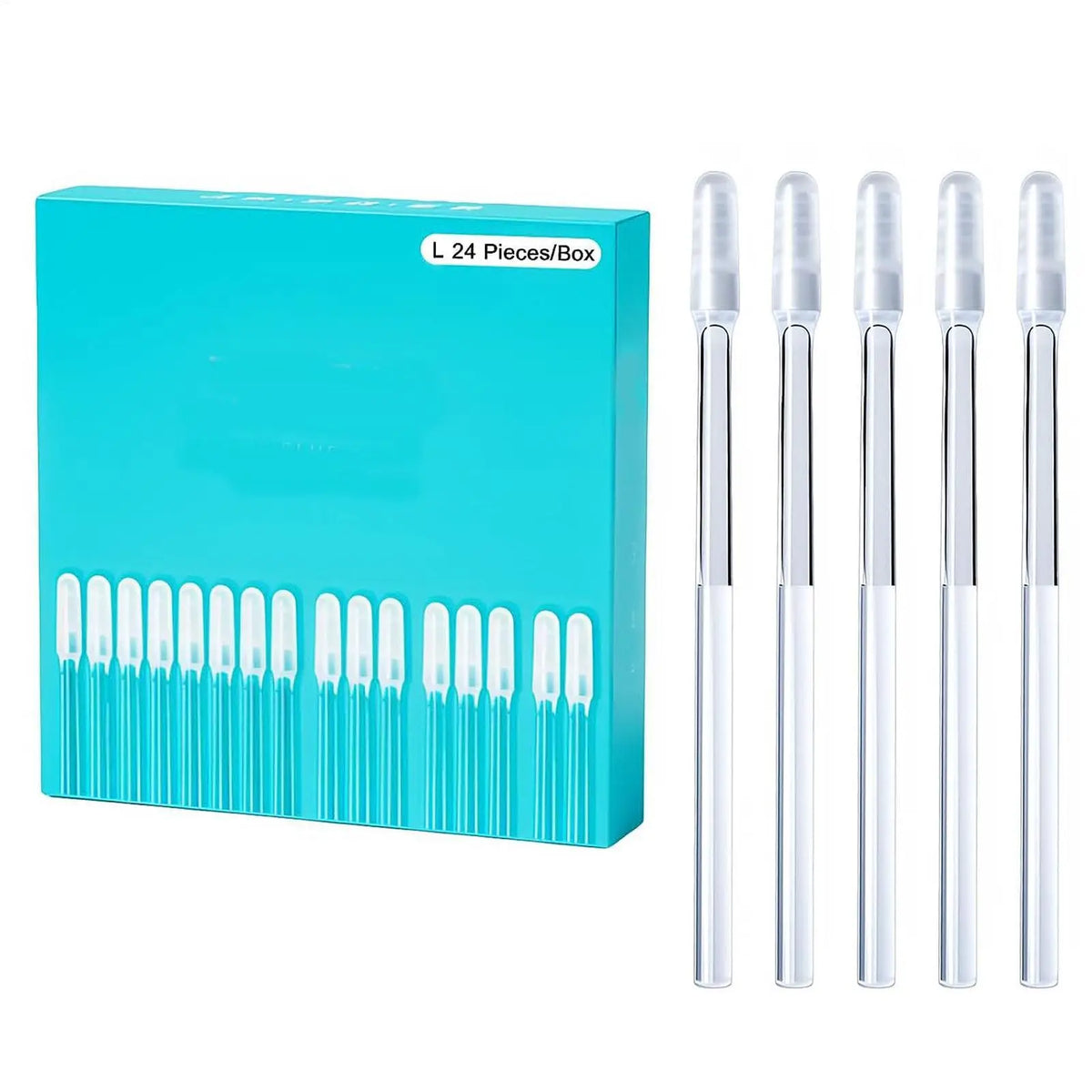 24-Piece Reusable Adhesive Ear Wax Removal Tool Set