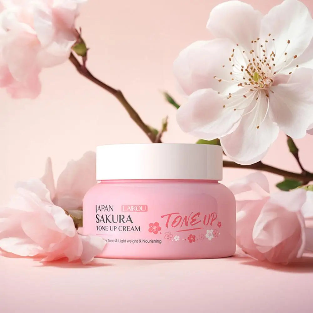 Facial Moisturizer Tone-up Face Cream Sakura Essence Glow Hydrating