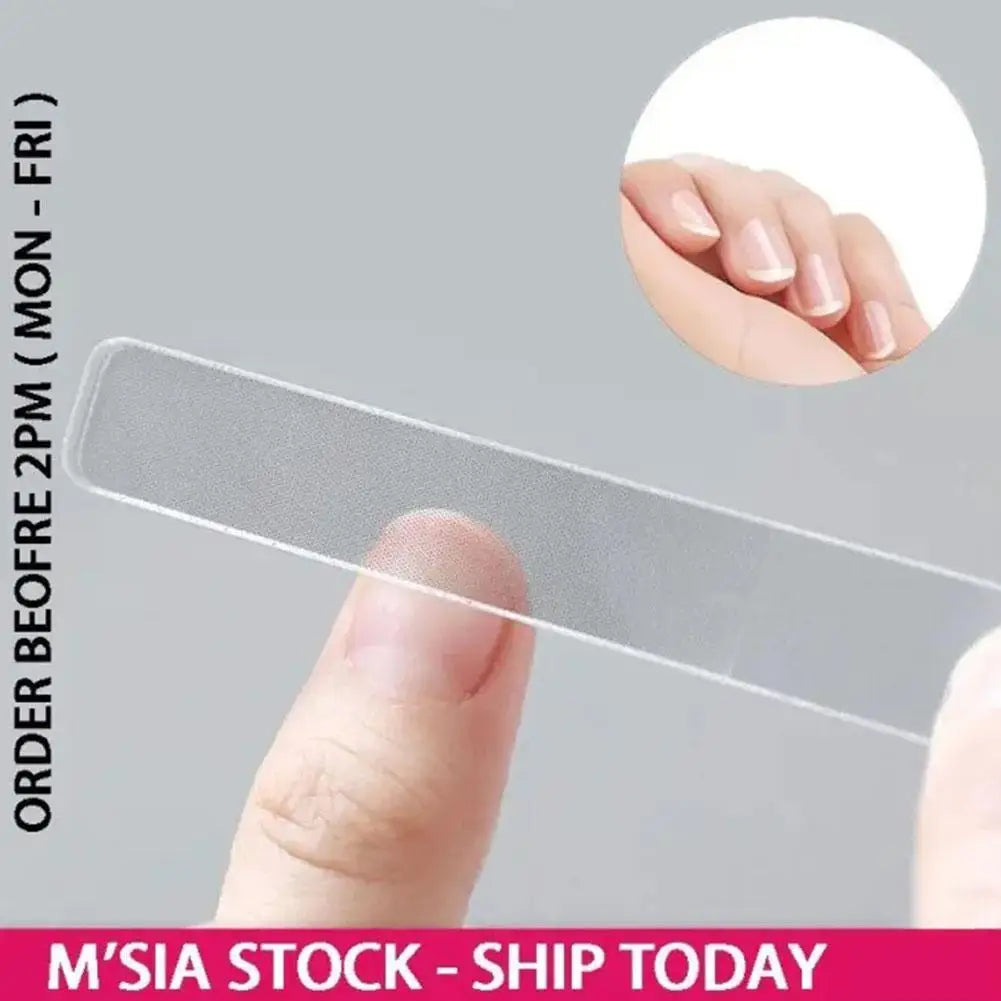 Nano Glass Nail File – Buffing, Sanding & Polishing (1/2/3 Pcs)