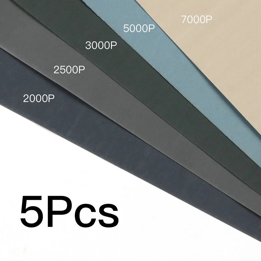 WET DRY SANDPAPER Sand Paper 2500 3000 5000 7000 Mixed Grits