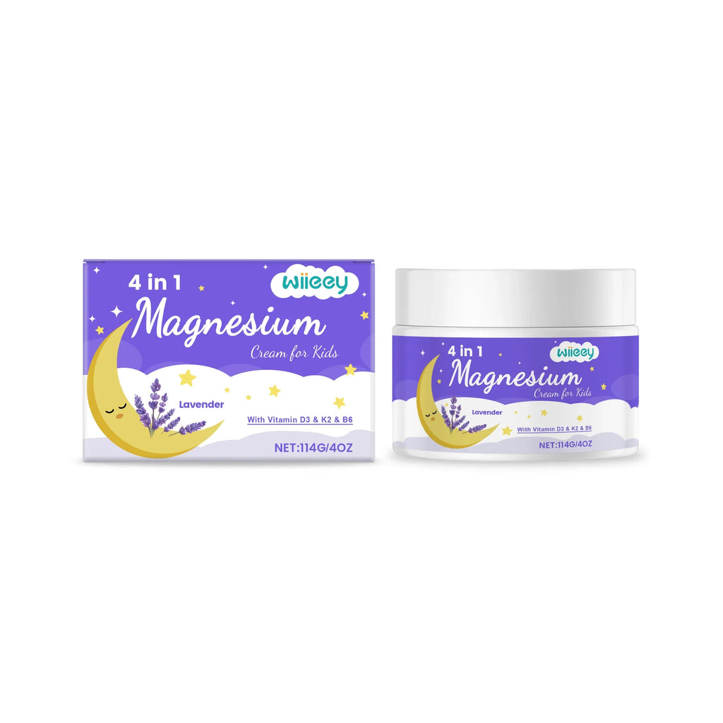 Kids Lavender Magnesium Body Cream – Soothing & Moisturizing
