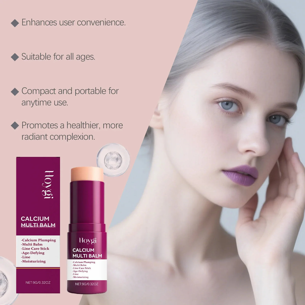 Hoygi Calcium Multi Balm Stick – Firming Moisturizer 9g