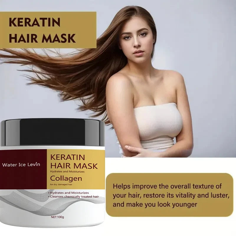 Collagen & Keratin Hair Mask with Coconut Oil – 100g