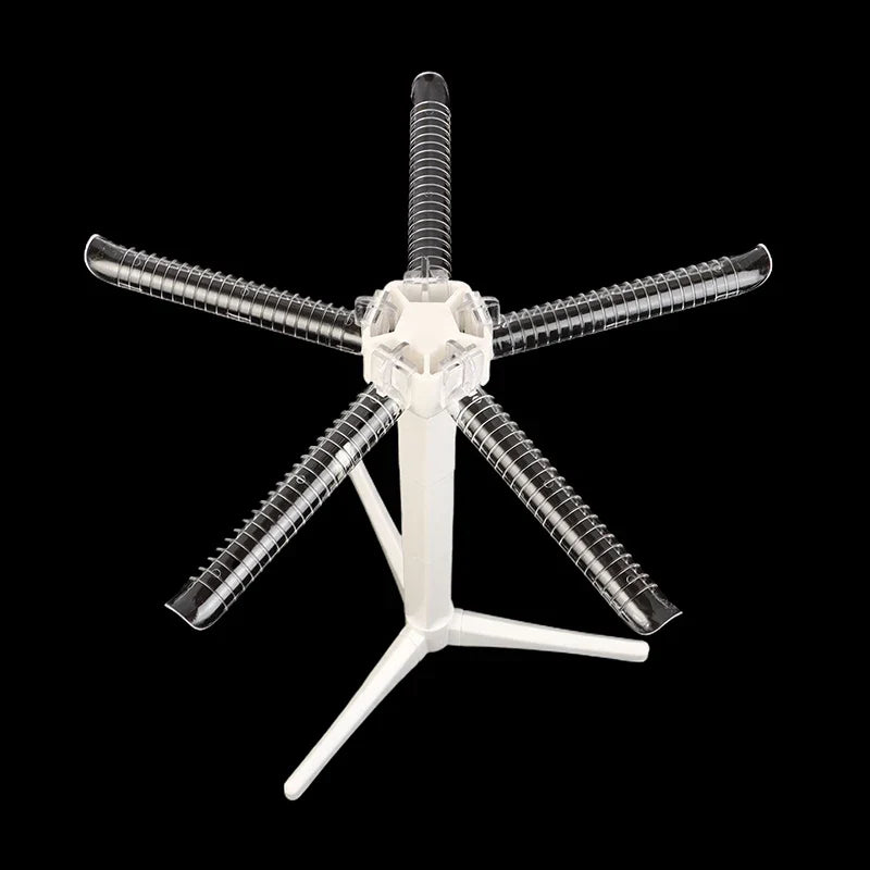 Collapsible Pasta Drying Rack – Foldable Spaghetti Dryer Stand