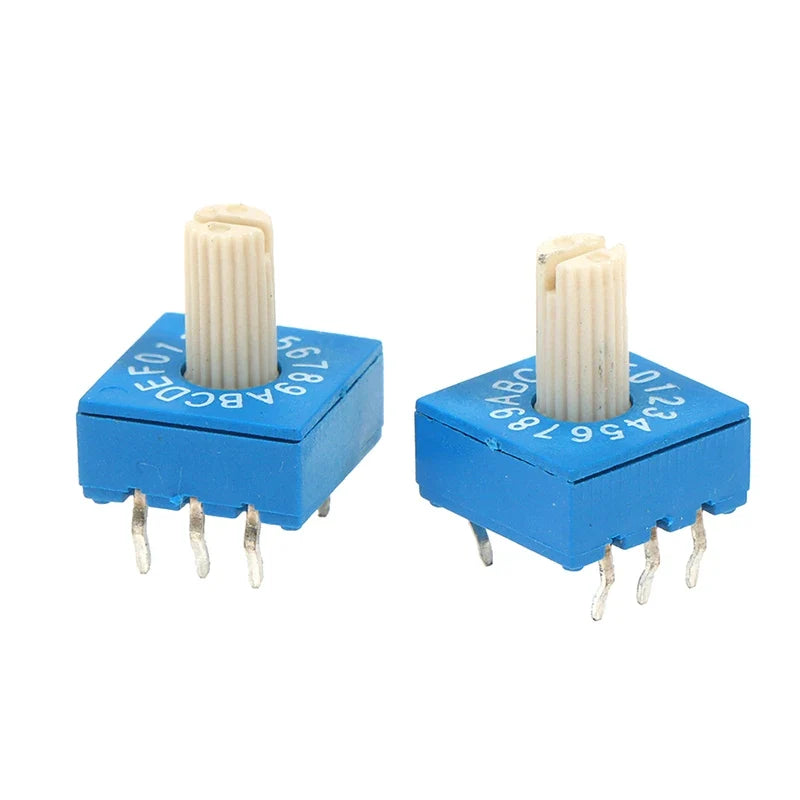 0-F Rotary Encoder Switch 16-Bit 8421C BCD Code with Handle